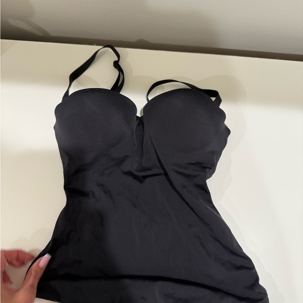 Elegant Black Swimsuit Top
